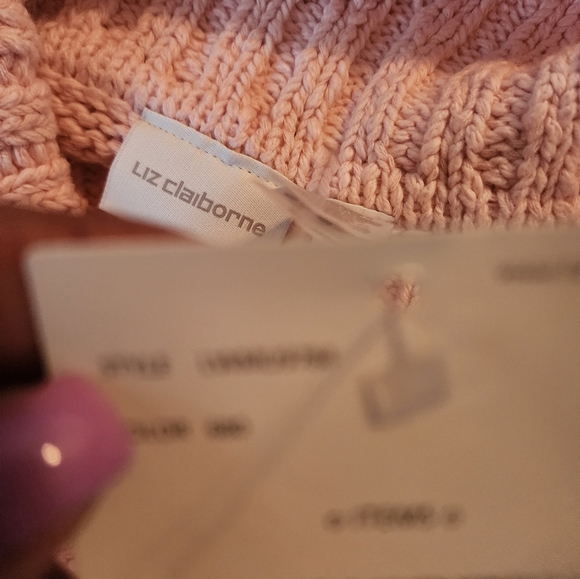 Liz Claiborne  Pink turtle neck sweater - Picture 7 of 9